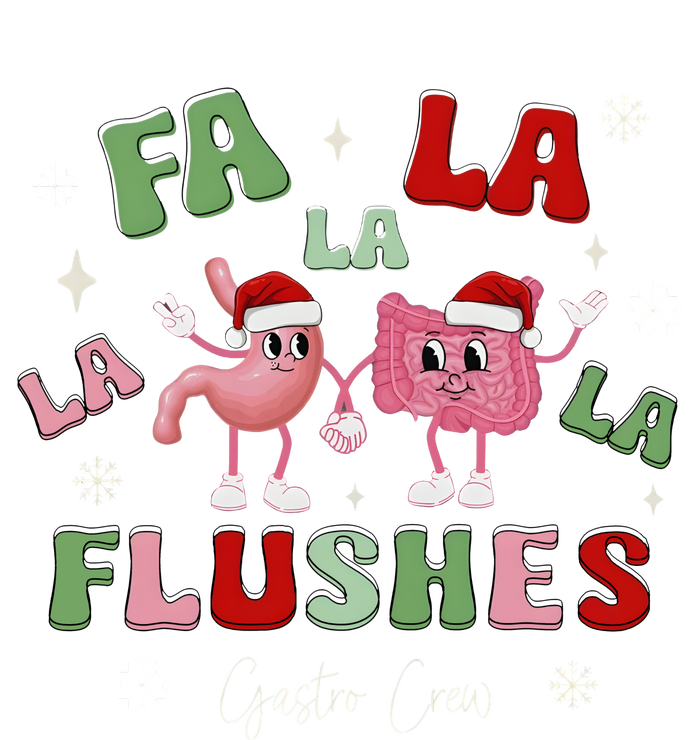 Fa La La La Flushes Gastro Crew Christmas Gi Nurse Ladies Essential Tank