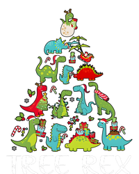 Tree Rex Christmas Funny Cute Dinosaur Xmas Tree T-Shirt