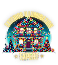 Exterior Illumination Expert Christmas Lights Decor Funny Poster