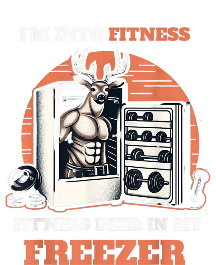 Hunting IM Into Fitness Deer Freezer Funny Hunter Dad T-Shirt