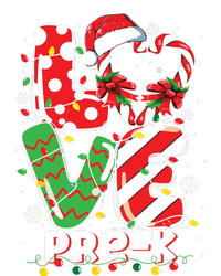 Love Pre K Teacher Christmas Funny Candy Cane Xmas T-Shirt