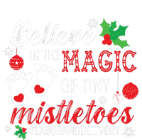 Magic Of Tiny Mistletoes Labor And Delivery Christmas T-Shirt