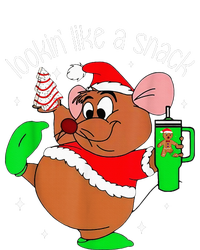 Out Here Looking Like A Snack Funny Mouse Christmas T-Shirt