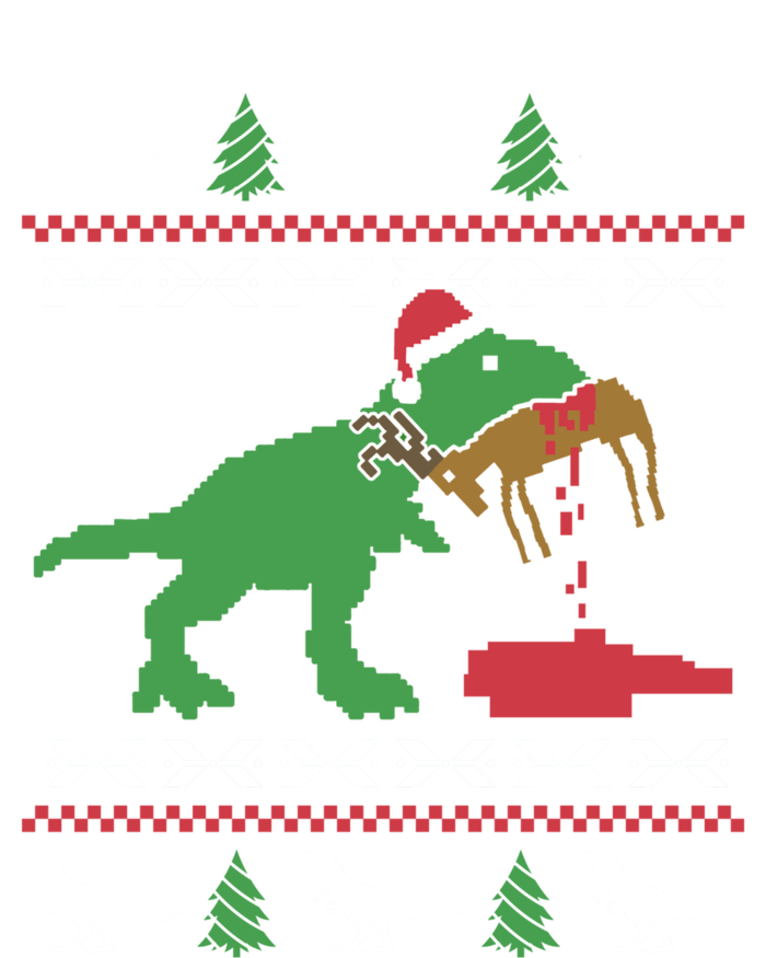 Funny Ugly Christmas Sweater Trex Reindeer Ugly Xmas Trex Gift T-Shirt