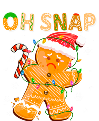 Gingerbread Oh Snap Christmas Cookie Costume Baking Team Funny Gift Insulated Varsity Jacket