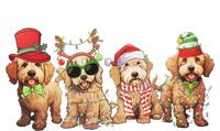 Golden Doodle Christmas Dogs Xmas Lights Christmas Xmas Tree Gift T-Shirt