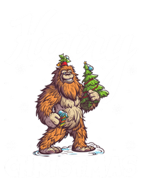 Hairy Christmas Bigfoot Sasquatch Santa Bigfoot Christmas Cool Gift Zip Tote Bag