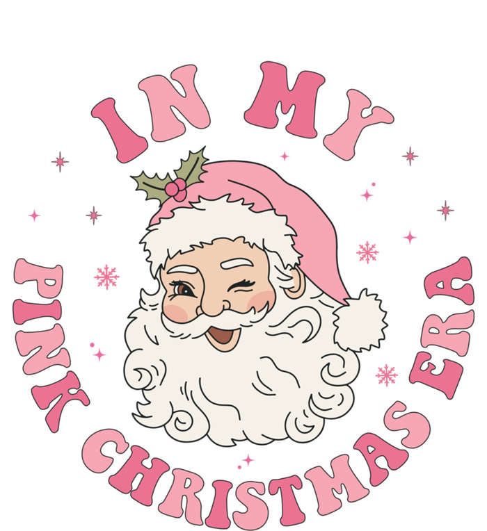 In My Pink Christmas Era Groovy Gift T-Shirt