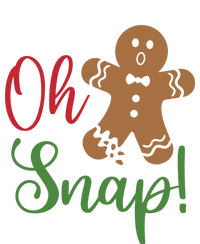 Oh Snap Funny Gingerbread Christmas T-Shirt