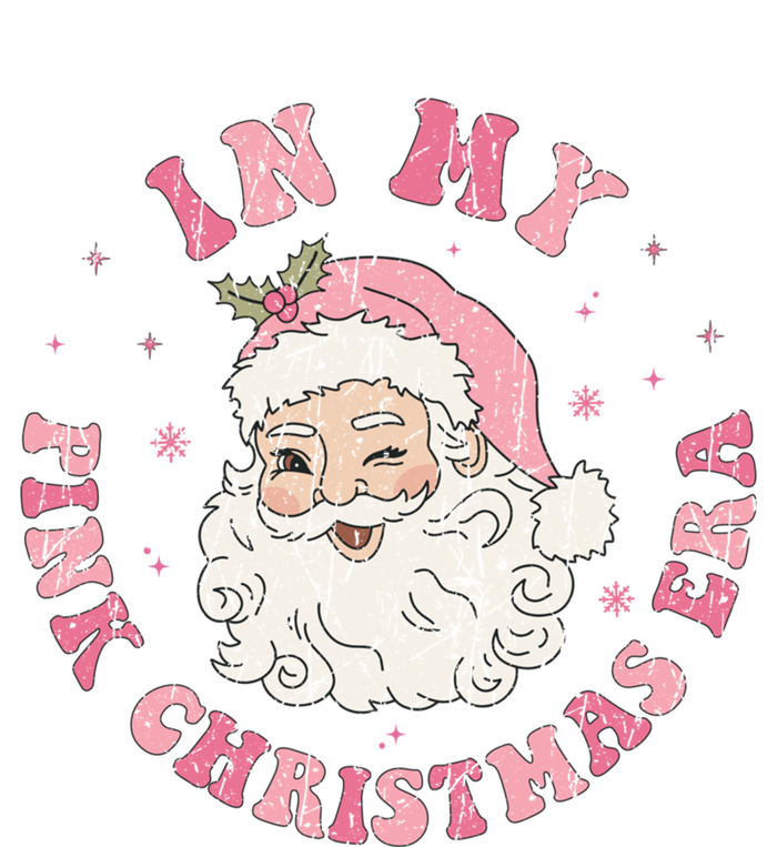 In My Pink Christmas Era Retro Pink Christmas Era Gift T-Shirt