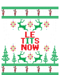 Le Tits Now Christmas Let It Snow Ugly Sweater Party Gift T-Shirt