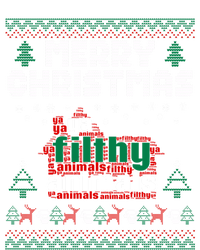 Merry Christmas Animal Filthy Ya Ugly Sweater Style Matching Gift T-Shirt