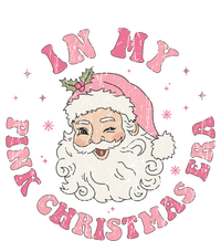 Retro Santa Claus Pink Xmas In My Pink Christmas Era Holiday Gift Long Sleeve Shirt