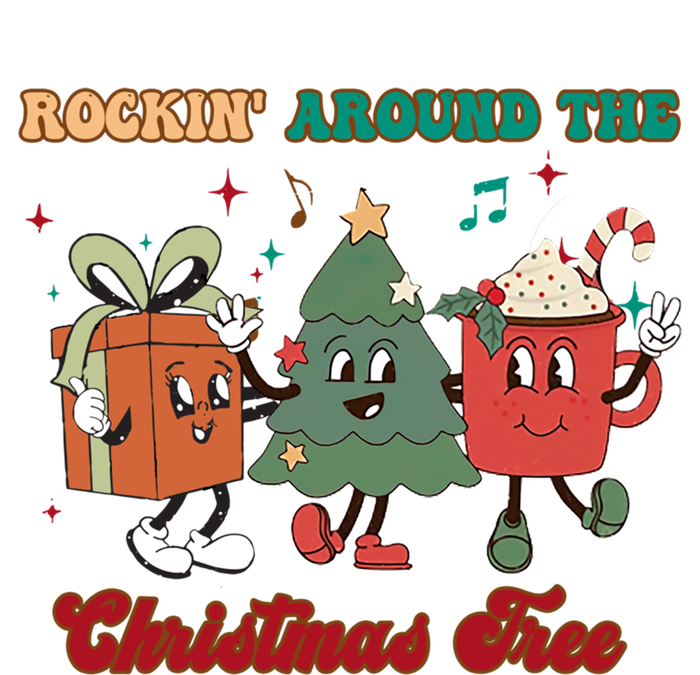 Rockin Around The Christmas Tree Hot Chocolate Cocoa Lovers Cute Gift T-Shirt