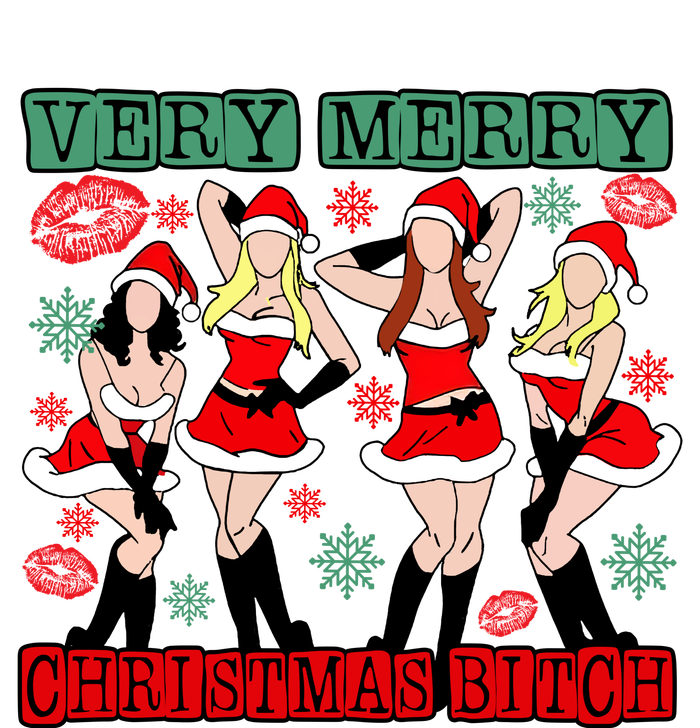 Very Merry Christmas Bitch Funny Girls Iconic Holiday Season Dancing T-Shirt