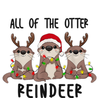 Funny Christmas Otters Cute All Of The Otter Reindeer Impact Tech Backpack