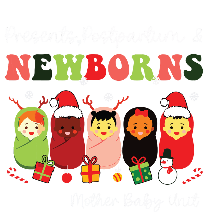 Presents Postpartum Newborns Mother Baby Nurse Christmas Baby Long Sleeve Bodysuit