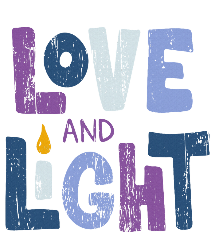 Love And Light  Hanukkah   T-Shirt