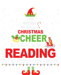 Reading Teacher Christmas Elf Christmas Cheer T-Shirt