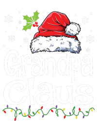 Grandpa Claus Shirts Christmas Lights Pajama Family Matching Women's Flannel Pajama Set