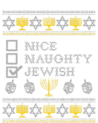 Nice Naughty Jewish Menorah Happy Hanukka Chanukah Holidays  T-Shirt