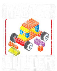 Master Builder For A Builder Block Building Blocks Bricks Premium T-Shirt