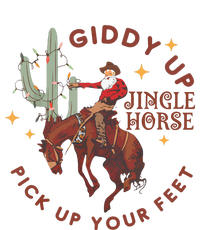 Cowboy Christmas Sweater Giddy Up Jingle Horse Pick Up Your Feet Howdy Country Flat Bill Trucker Hat