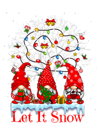 Gnome Let It Snow Christmas Lights Hanukkah Holiday Presents Gift T-Shirt