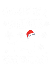 Dachshund Christmas Funny Doxie Wiener Wonderland Holiday Gift Women's Racerback Tank