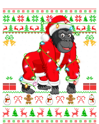 Gorilla Lover Xmas Matching Santa Ugly Gorilla Christmas Gift T-Shirt