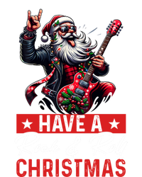 Have A Rock And Roll Christmas Funny Santa Guitar Player Great Gift Full Zip Hoodie