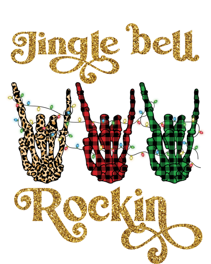 Jingle Bell Rockin Merry Christmas Santa Rock Fan Funny Gift Xmas Gift Coaster