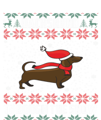 Dachshund Through The Snow Ugly Christmas Gift Funny Gift Women's Tri-Blend 3/4-Sleeve Raglan Shirt