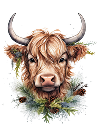 Scottish Highland Cow Cattle Hairy Cow Christmas Meaningful Gift T-Shirt