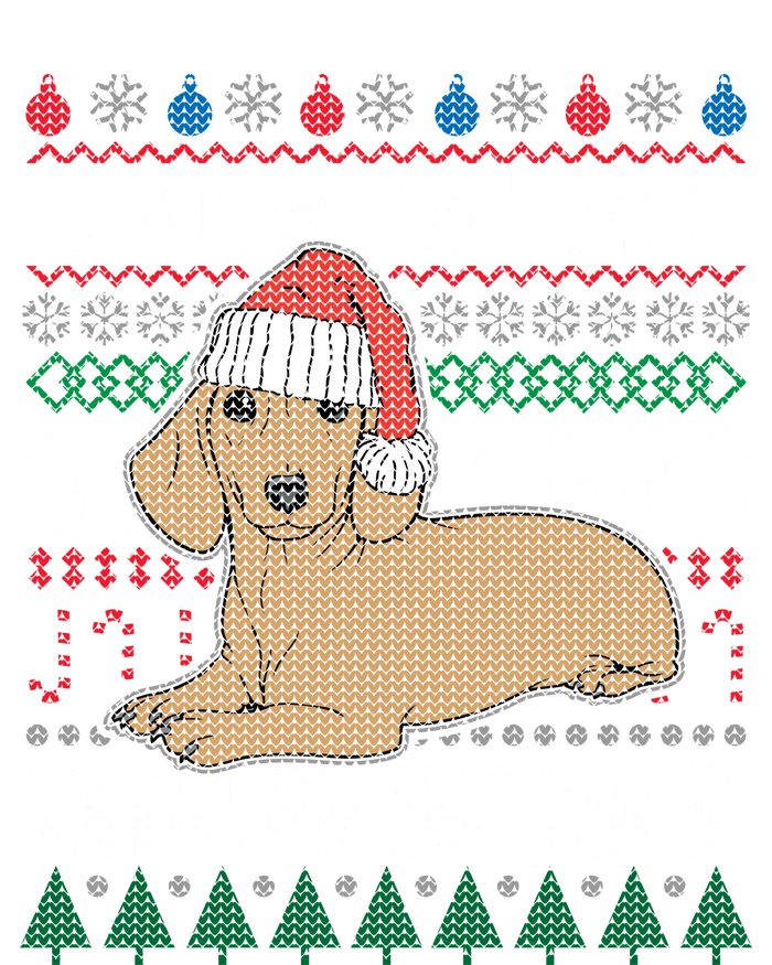 Dachshund Through The Snow Ugly Christmas Gift Sweatshirt