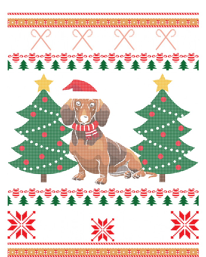 Dachshund Ugly Christmas Funny Holiday Dog Lover Xmas Gift Cool Gift T-Shirt