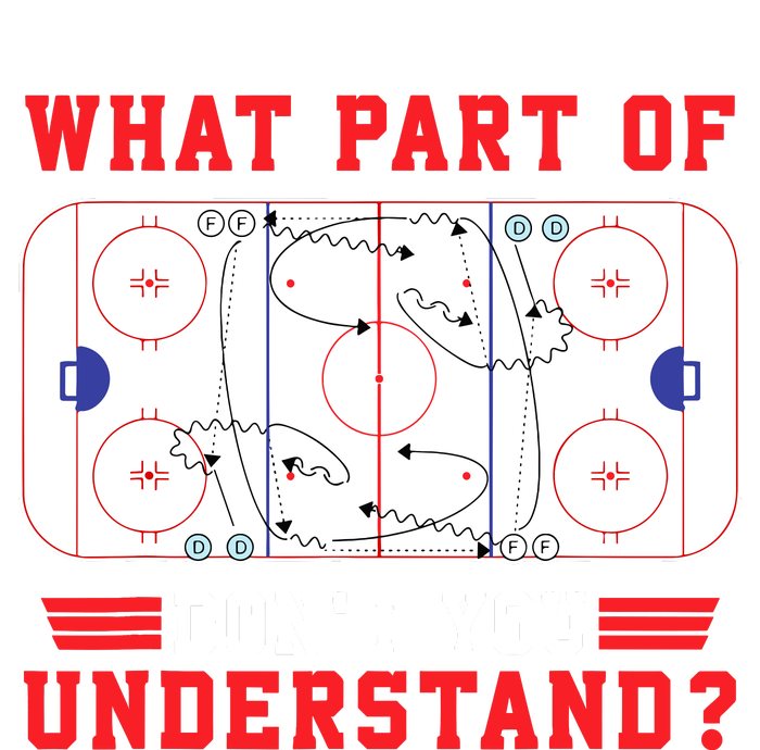 What Part Of Hockey DonT You Understand Hockey Player Funny T-Shirt