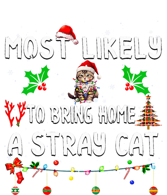 Most Likely To Bring Home Stray Cat Family Matching Sustainable Knit Beanie