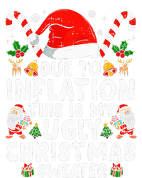 Funny Due To Inflation This Is My Ugly Sweater For Christmas V-Neck T-Shirt