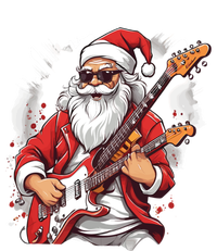 Christmas Heavy Metal Rock And Roll Electric Guitar Xmas Santa Gift T-Shirt