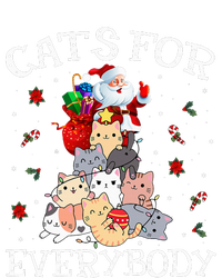 Cats For Everybody Christmas Cat Funny Santa Xmas Pajama  Pajama Set