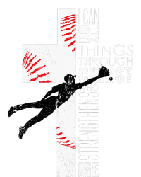 Christian Baseball Religious Cross  T-Shirt