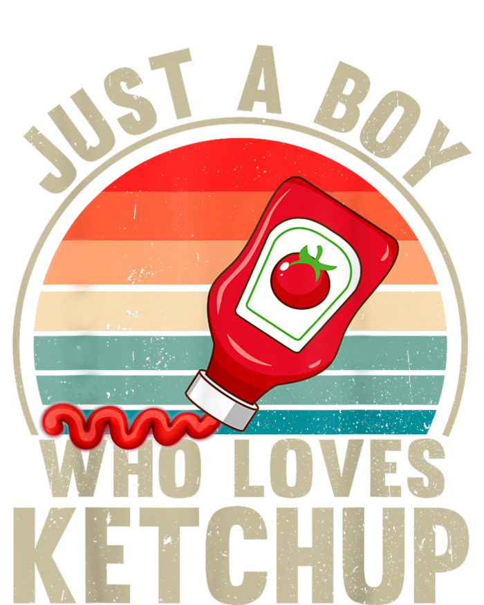 Just A Boy Who Loves Ketchupcatsup Condiment Lover Sweatshirt Cinch Pack Bag