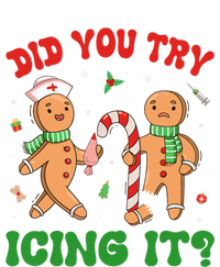 Did You Try Icing It Christmas Gingerbread Nurse Squad Gift Softstyle Adult Sport Polo