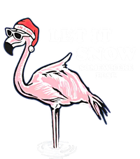 Flamingo Let It Snow Somewhere Else Christmas Cool Gift Premium T-Shirt