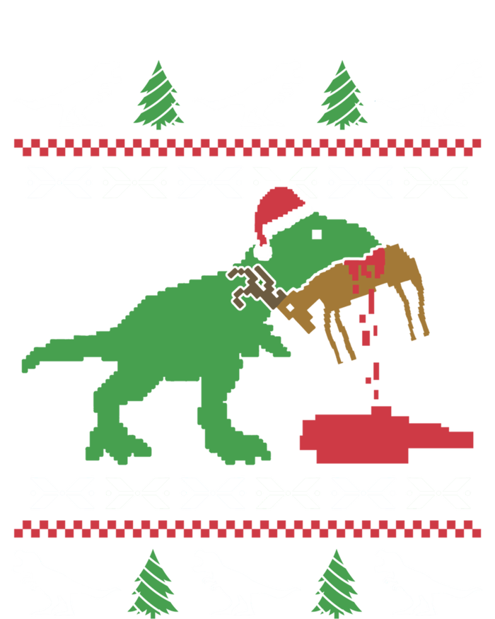 Funny Ugly Christmas Sweater Trex Reindeer Ugly Xmas Trex Great Gift Poster