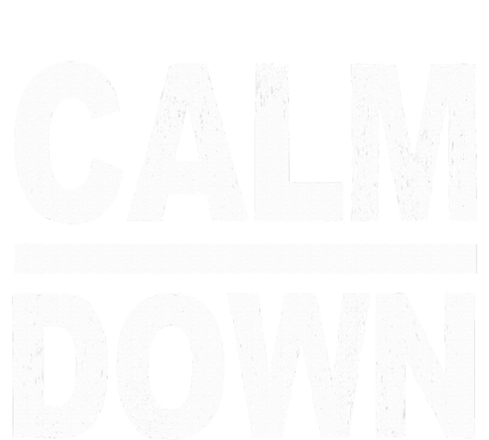 Calm Down Funny Quote  USA-Made Snowflake Beanie