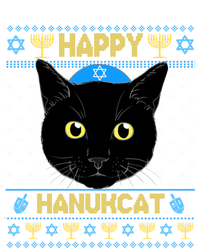 Happy Hanukcat Ugly Hanukkah Sweater Cat Chanukah Jewish Gift T-Shirt