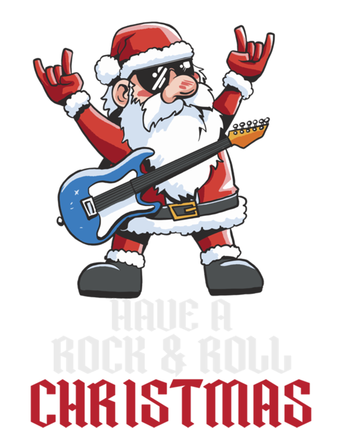 Have A Rock And Roll Christmas Rock Santa Music Lover Cool Gift Doggie Tank