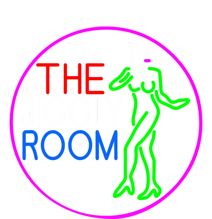 Retro The Jiggly Room High Crown Mesh Back Trucker Hat